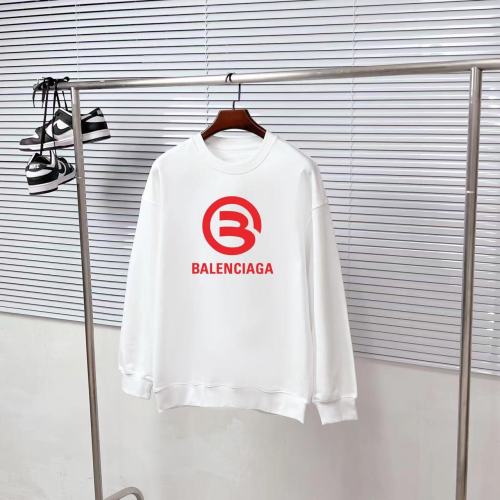Balenciaga Fashion Street Logo Printed Hoodie Couple Casual Round Neck Sweatshirt