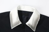 Prada Fashion New Triangle Logo Vintage Short Jacket