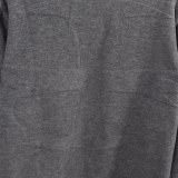 Chrome Hearts Cross Knitted Jacquard Patch Embroidered Round Neck Hoodie Sweater