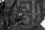 Givenchy Classic Full Logo Printed Hooded Zipper Jacket