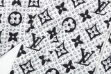 Louis Vuitton Classic Full Logo Printed Hooded Zipper Jacket