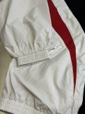 Balenciaga New Embroidered Logo Double Headed Zipper Windbreaker Jacket