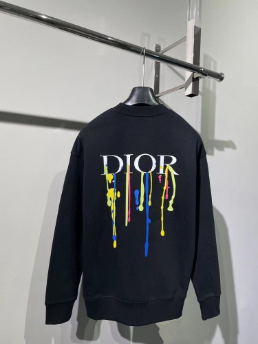 Dior Colorful Ice Cream Hoodie Couple Fashion Casual Sweatshirt