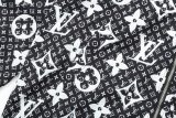 Louis Vuitton Classic Full Logo Printed Hooded Zipper Jacket
