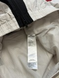 Balenciaga New Embroidered Logo Double Headed Zipper Windbreaker Jacket