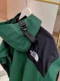 The North Face Classic Embroidered Logo Splicing Hoodie Jacket