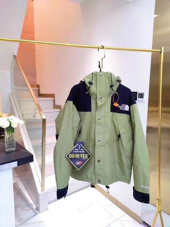 The North Face Classic Embroidered Logo Splicing Hoodie Jacket