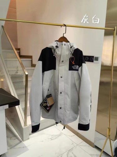 The North Face Classic Embroidered Logo Splicing Hoodie Jacket