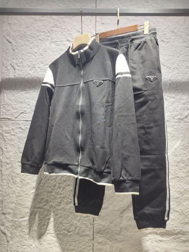 Prada Couple New Classic Triangle Logo Casual Set