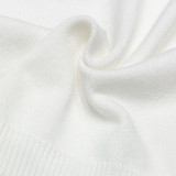Ami Classic Embroidered Love Versatile Round Neck Sweater