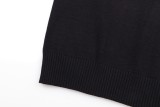Ami Classic Embroidered Love Versatile Round Neck Sweater