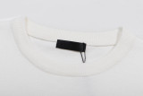 Givenchy Classic Toothbrush Embroidered Logo Versatile Round Neck Sweater