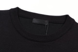 Givenchy Classic Toothbrush Embroidered Logo Versatile Round Neck Sweater
