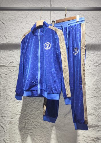 Louis Vuitton New Classic Embroidered Logo Casual Set