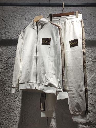 Gucci New Classic Embroidery Logo Casual Set