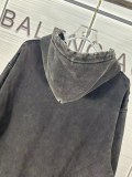 Balenciaga Retro Goddess Printed Washed Sweatshirt Unisex Velvet Hoodie