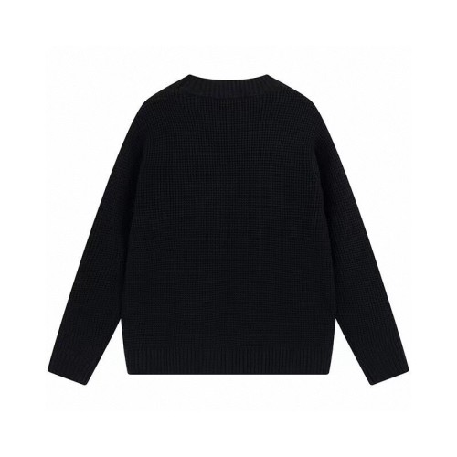 Burberry Classic Couple Embroidered Waffle Casual Sweater