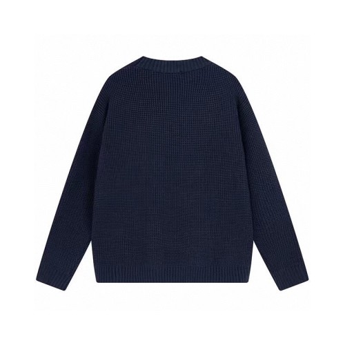Burberry Classic Couple Embroidered Waffle Casual Sweater