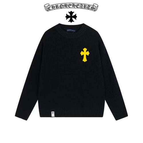 Chrome Hearts Classic Couple Cross Waffle Casual Sweater