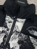 The North Face Classic Contrast Embroidered Logo Snow Mountain Leisure Down Jacket