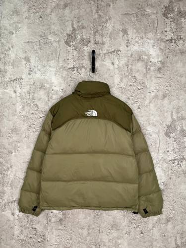 The North Face Classic Contrast Embroidered Logo Casual Down Jacket