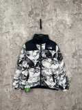 The North Face Classic Contrast Embroidered Logo Snow Mountain Leisure Down Jacket