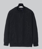 Louis Vuitton New Full Embroidered Round Neck Hoodie Couple's Casual Sweatshirt