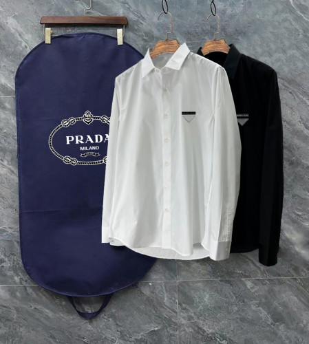 Prada Classic Casual Collar Shirt