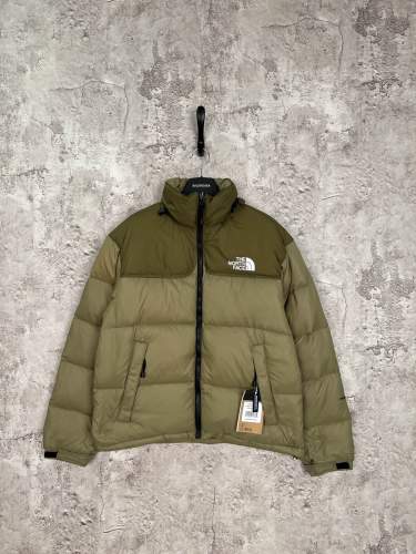The North Face Classic Contrast Embroidered Logo Casual Down Jacket