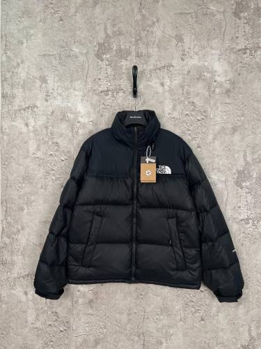 The North Face Classic Contrast Embroidered Logo Casual Down Jacket