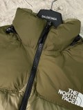 The North Face Classic Contrast Embroidered Logo Casual Down Jacket