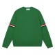 Thom Browne Classic New Embroidered Dog Round Neck Hooded Wool Sweater