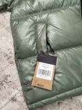 The North Face Classic Contrast Embroidered Logo Large Grid Casual Down Jacket