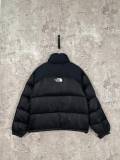 The North Face Classic Contrast Embroidered Logo Casual Down Jacket