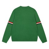 Thom Browne Classic New Embroidered Dog Round Neck Hooded Wool Sweater