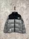 The North Face Classic Contrast Embroidered Logo Large Grid Casual Down Jacket