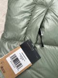 The North Face Classic Contrast Embroidered Logo Large Grid Casual Down Jacket