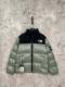 The North Face Classic Contrast Embroidered Logo Large Grid Casual Down Jacket