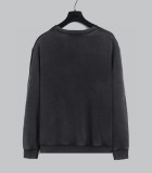 Balenciaga High Street Embroidered Double Collar Sweater Overlapping Casual Sweater