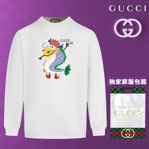 Gucci New Chinese Loong Printed Sweatshirt Unisex Casual Crew Neck Sweatshirt