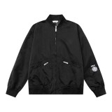 Dior Stone Island Classic Multi Zipper Flight Jacket