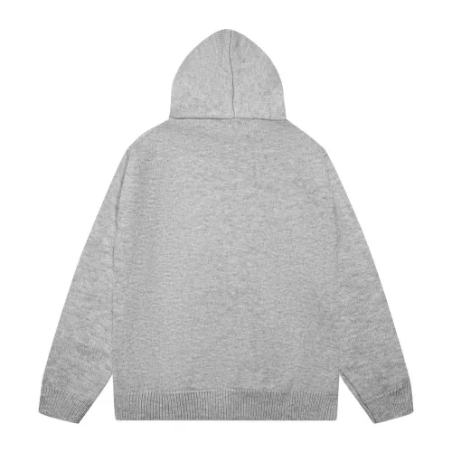 Amiri New Letter Logo Jacquard Tassel Damaged Hole Hooded Sweater