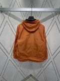 Prada New Triangle Logo Re Nylon Double Sided Hooded Jacket