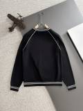 Louis Vuitton New Embroidered Logo Casual Round Neck Sweater