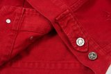 Louis Vuitton Fashion Heavy Industries Embroidered Logo Gradient Denim Long Sleeve Jacket