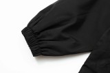 Prada Classic Triangle Logo Multi Zipper Stand Up Collar Flying Jacket