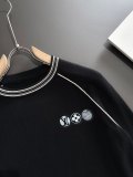 Louis Vuitton New Embroidered Logo Casual Round Neck Sweater