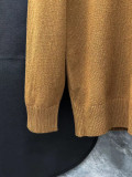 Prada Unisex Classic Triangle Logo Wool Half High Collar Sweater