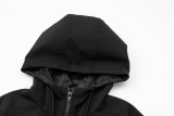 Balenciaga 3b Embroidered Charge Jacket Coat