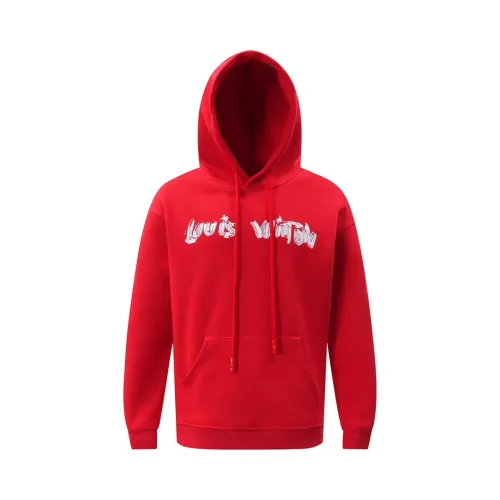 Louis Vuitton Couple High Street Logo Printed Casual Hoodie